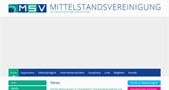 Desktop Screenshot of mittelstand.be